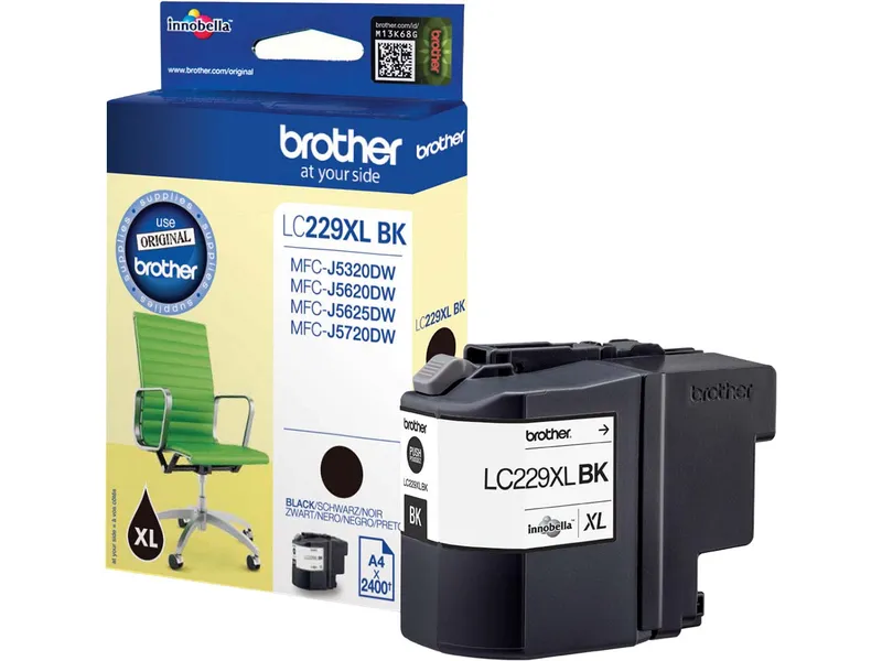 Brother brother Tintenpatrone LC229XLBK schwarz – Produktbild 1 von 2