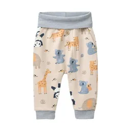 People Wear Organic People Wear Organic Sweat Hose, beige bedruckt, "Tiere im Zoo", Bio-Baumwolle – Produktbild 1 von 1