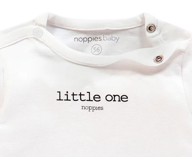 Noppies Newborn Langarmshirt Hester, Weiss, – Produktbild 3 von 3