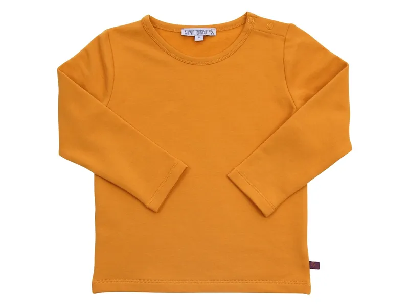 Enfant Terrible Enfant Terrible Kinder Langarmshirt Thermo Bio-Baumwolle curry, Gelb, – Produktbild 1 von 1