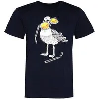 FÄDD FÄDD Kinder T-Shirt Rundhals Bio-Baumwolle "Hippster Haps" Navy Schwarz – Produktbild 1 von 1