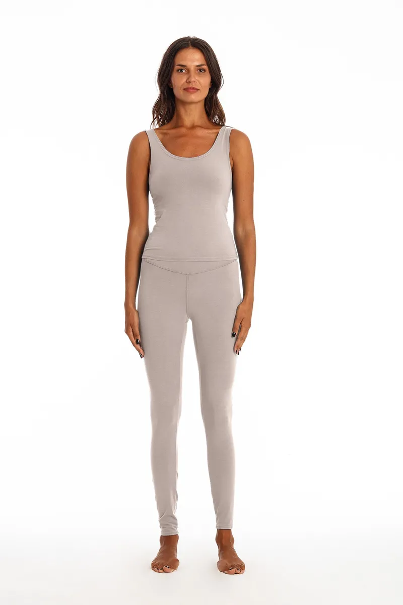 RAVENS VIEW IBIZA RAVENS VIEW IBIZA Damen vegan Oberteil Goa Stone Grey, Beige, – Produktbild 1 von 1