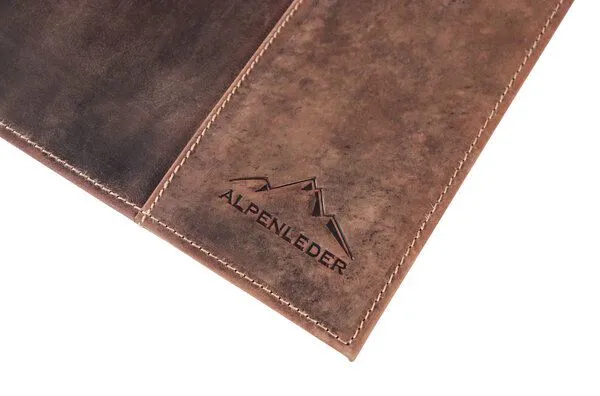 Alpenleder Alpenleder Schreibtischunterlage TIROL, Old havanna (braun), – Produktbild 3 von 3