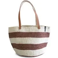 Mifuko KIONDO Tasche - Stripes - Sisal Umhängetasche - Upcycling - Mifuko – Produktbild 1 von 1