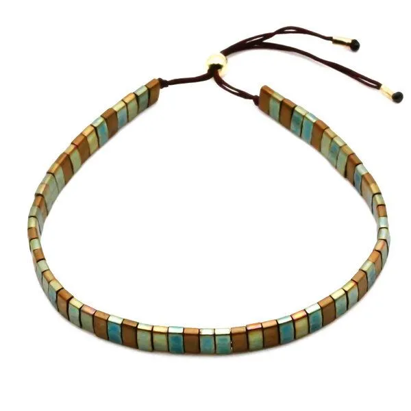 juni juni Armband Vintage Sage in salbeigrün – Produktbild 1 von 5