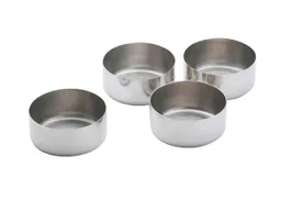 4 Teelicht-Hüllen Edelstahl – Produktbild 1 von 1