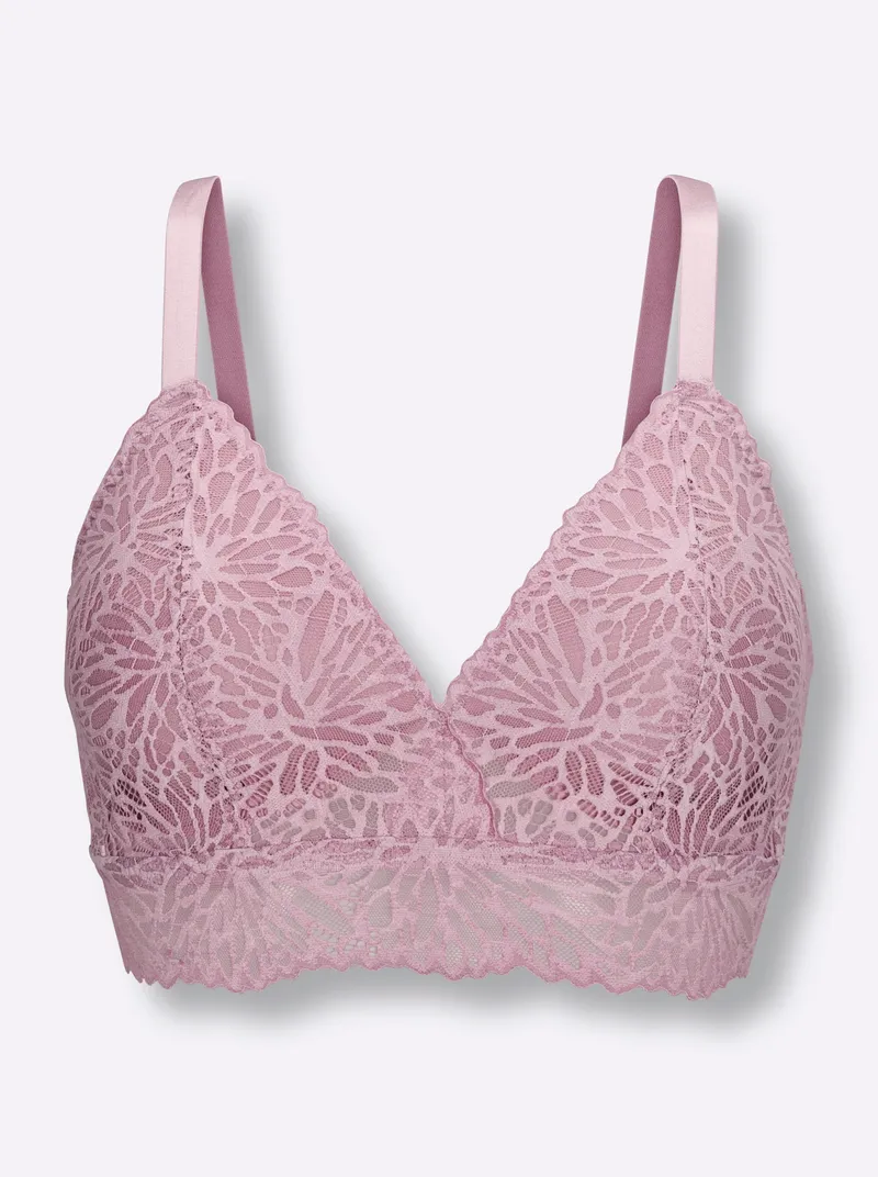 wäschepur Schalen-BH ohne Bügel, Mauve, – Produktbild 1 von 2