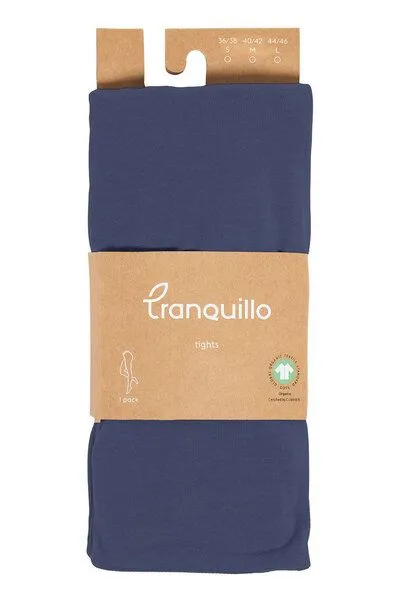 Tranquillo Tranquillo Strumpfhose Eriin aus Baumwolle, Night blue, – Produktbild 4 von 5