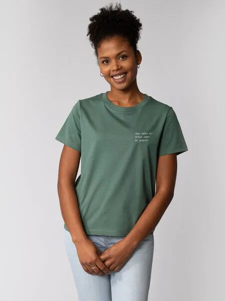 watapparel watapparel T-Shirt Frauen Das haben wir schon immer so gemacht, Green bay, – Produktbild 1 von 3