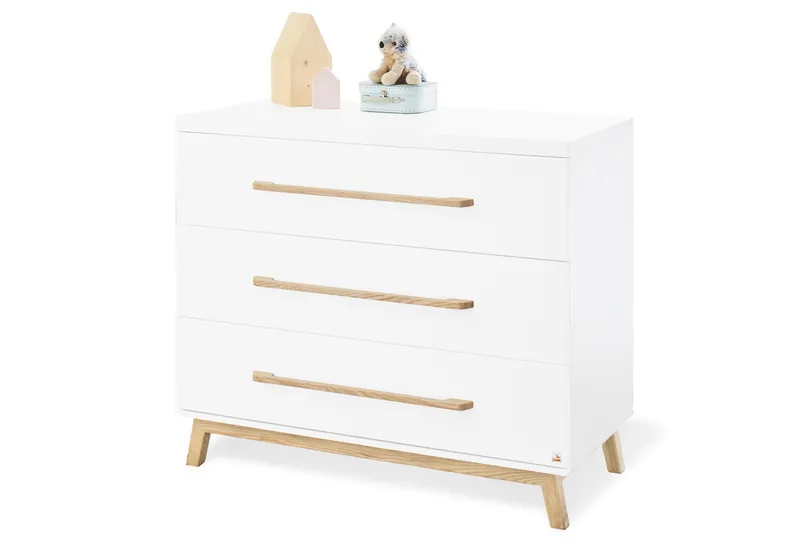 Pinolino Pinolino Wickelkommode „Riva” breit, Weiss, – Produktbild 1 von 1