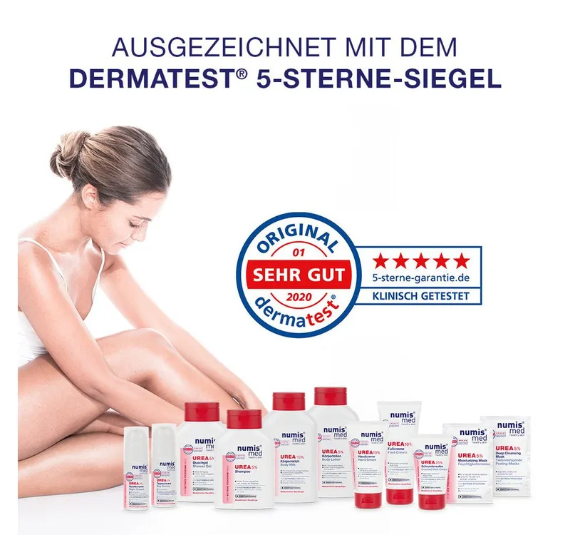 Numis Med Numis Med Fußcreme Schrundensalbe 25% Urea für rissige & verhornte Füße - Fusscreme, 1-tlg. – Produktbild 6 von 6
