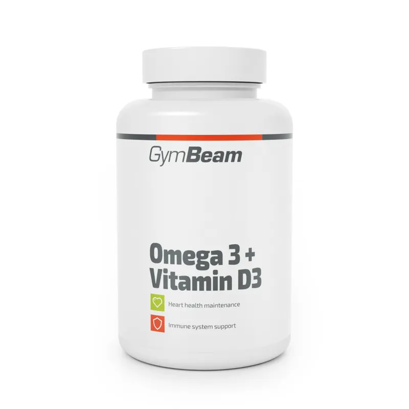 GymBeam GymBeam Omega 3 + Vitamin D3 90 Kapseln – Produktbild 1 von 1