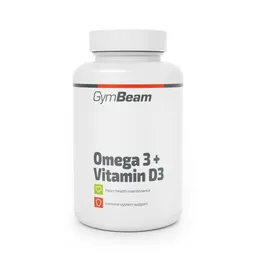 GymBeam GymBeam Omega 3 + Vitamin D3 90 Kapseln – Produktbild 1 von 1