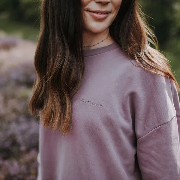 NORDLICHT NORDLICHT Damen Oversize Sweater aus Bio-Baumwolle JONNA, Rosa, – Produktbild 3 von 3