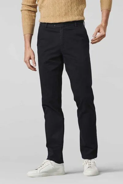 Meyer MEYER Soft Cotton Flex Chino, Blau (marine), – Produktbild 1 von 4