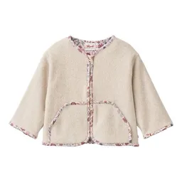 People Wear Organic People Wear Organic Fleece Jacke, beige mélange, Bio-Baumwolle – Produktbild 1 von 1