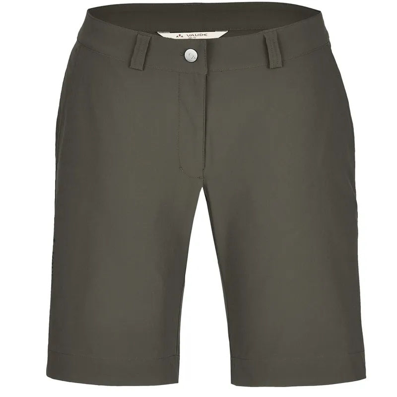 Vaude VAUDE Hosen Women's Cyclist Shorts, Khaki, – Produktbild 1 von 6