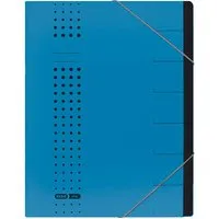 Elba ELBA Ordnungsmappe 'chic' 7 Fächer blau – Produktbild 1 von 1