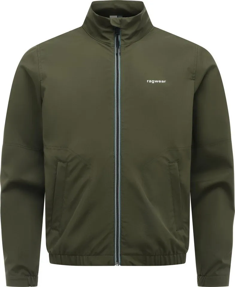 ragwear ragwear Funktionsjacke Collwie Bonded Wasserdichte Übergangsjacke mit Stehkragen, Grün, – Produktbild 2 von 5