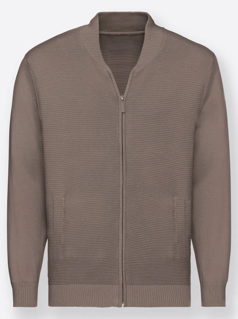 marco donati Strickjacke taupe, Taupe, – Produktbild 1 von 2