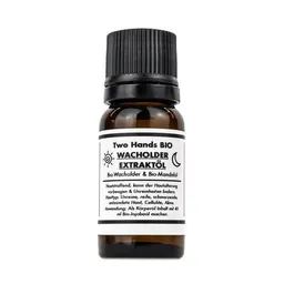 Two Hands BIO Two Hands BIO Wacholderextraktöl mit Bio-Wacholderbeere & Bio-Mandelöl - 2,5 % Extrakt - Bio Vegan – Produktbild 1 von 1