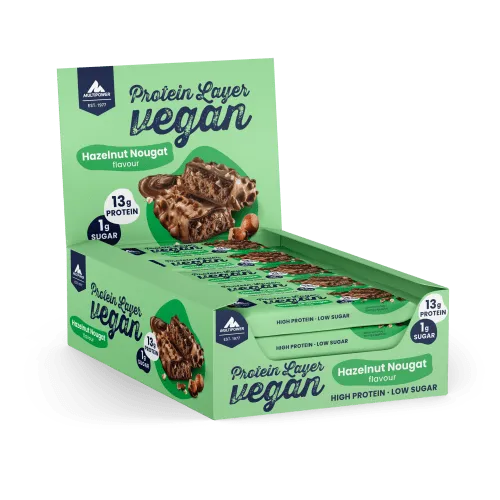 MULTIPOWER Vegan Protein Layer - 15x55g - Hazel Nougat – Produktbild 1 von 1