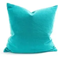 HängemattenGlück HängemattenGlück Sofakissen 40x40cm Latex & Kapok - Blautöne, Türkisblau, – Produktbild 1 von 1