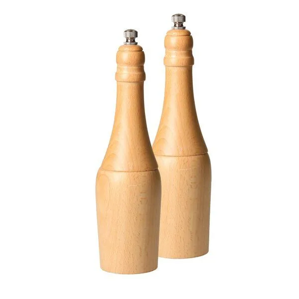 elasto elasto Salz und Pfeffermühlen Set "Duo" aus Birkenholz – Produktbild 1 von 2