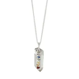 Crystal and Sage Crystal and Sage Chakra Reiki Bergkristall Halskette – Produktbild 1 von 1