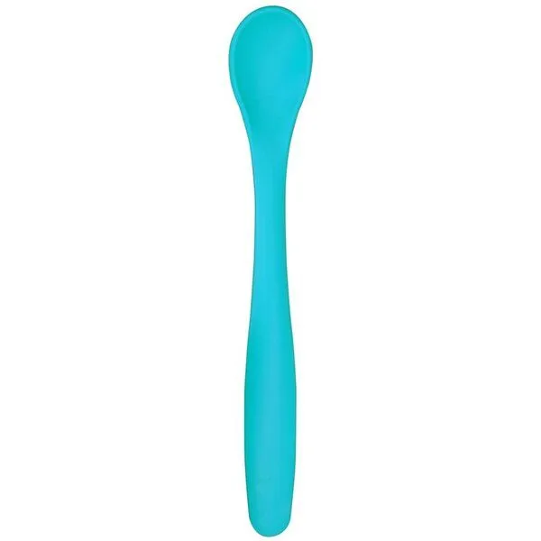 Biodora Biodora Bio-Babylöffel (4er Set) – Biokunststoff auf Stärkebasis, Türkis, – Produktbild 1 von 3