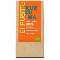 El Puente El Puente Bio-Kurkuma gemahlen | Fair Trade | Vegan | Glutenfrei, Mehrfarbig, – Produktbild 1 von 1