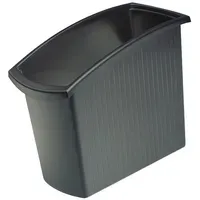 HAN HAN Papierkorb 'MONDO' 18 l, Schwarz, – Produktbild 3 von 3