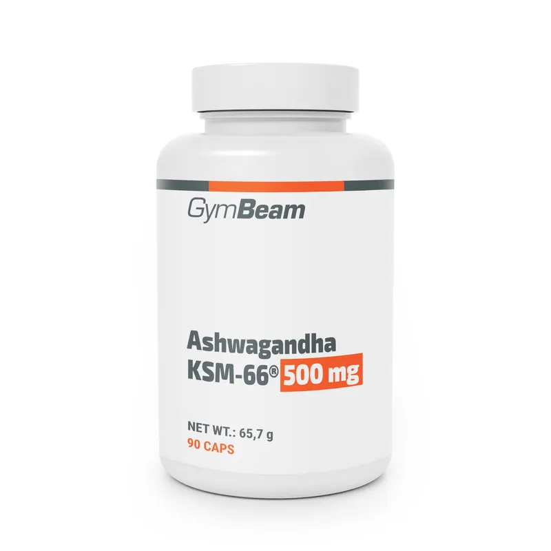 GymBeam GymBeam Ashwagandha KSM-66® 500mg 90 Kapseln – Produktbild 1 von 1