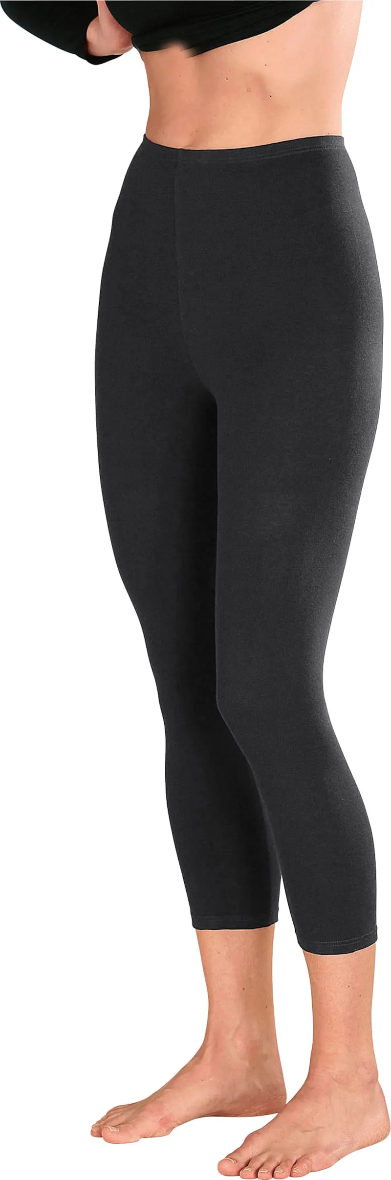 wäschepur Lange Unterhose schwarz + anthrazit, Schwarz + anthrazit, – Produktbild 2 von 2