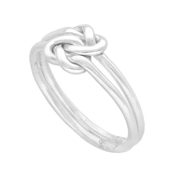 pakilia pakilia Silber Ring Knoten fein Fair-Trade und handmade – Produktbild 2 von 4
