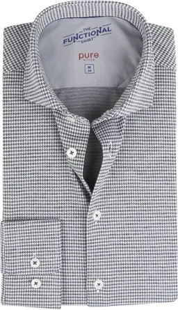 Pure Pure Functional Grau Hemd - Größe 45 (3XL) – Produktbild 1 von 1