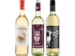 Bio-Glühwein-Paket, weiß, 3 x 0,75 l – Produktbild 1 von 1