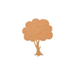 Kork-Deko Kork-Deko Baum als Pinnwand aus Kork XXL ca. 80x50 cm | Umriss Baum – Produktbild 1 von 1
