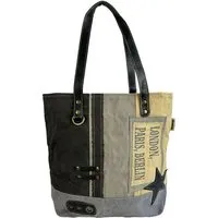 Sunsa Sunsa Canvas Handtasche Vintage Schultertasche große Damen Tasche – Produktbild 1 von 1