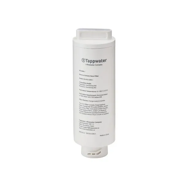 Tappwater Nachfüllkartusche für Wasserfilter Tappwater Countertop RO SMR – Produktbild 1 von 2