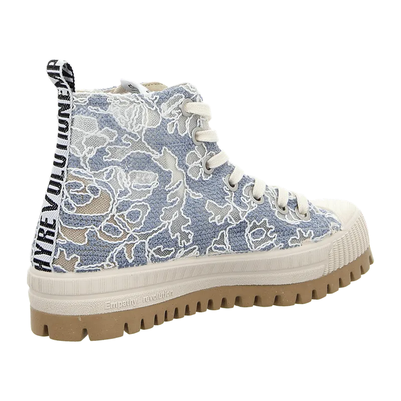 Duuo Duuo Damen Plateau Sneaker für Damen, Blau, – Produktbild 5 von 7