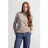 Rifò Circular Fashion Made in Italy Rifò - Circular Fashion Made in Italy Recycelter Kaschmirwolle Pullover - Ada, Beige, – Produktbild 1 von 1