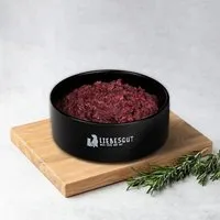 Liebesgut Tiernahrung Liebesgut Tiernahrung Barf-Menü Wildhase mit Gemüse 14 x 400g – Produktbild 1 von 1