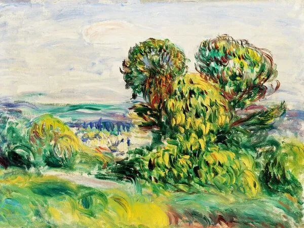 Photocircle Photocircle Poster / Leinwandbild - Pierre-Auguste Renoir: Landschaft – Produktbild 2 von 4