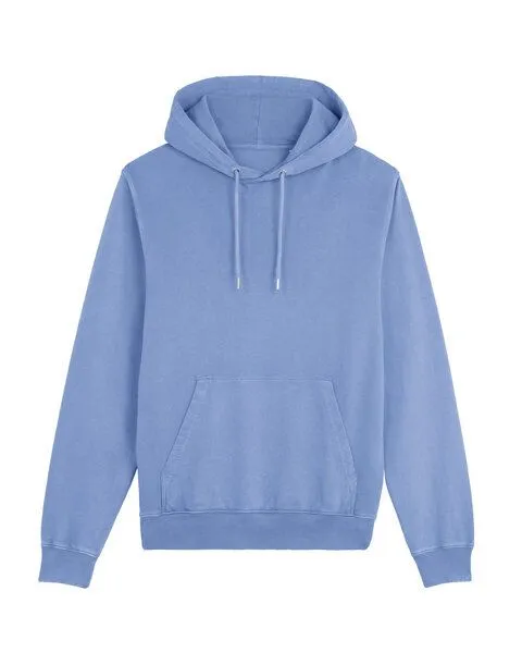 Greenspired Greenspired Vintage Unisex-Hoody aus 100 % Biobaumwolle, French Terry 300g/m² XXS-3XL, Meeresblau, – Produktbild 1 von 1