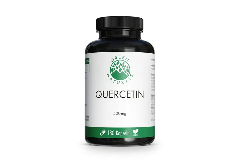 Green Naturals Green Naturals Quercetin 500 mg vegan – Produktbild 1 von 6
