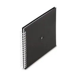 Hama Hama Spiral-Album "Signs", 28x24 cm, 50 weiße Seiten, Schwarz – Produktbild 1 von 1