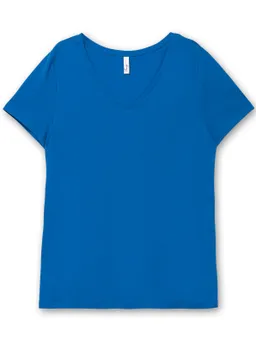 sheego T-Shirt kobaltblau – Produktbild 1 von 1