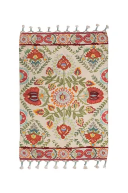 Tranquillo Tranquillo Teppich BOTANIC ORNAAUREA – Baumwolle, 90 x 60 cm – Produktbild 1 von 1