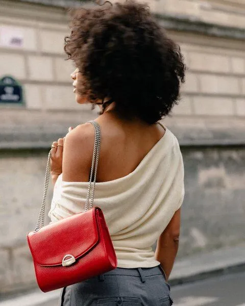 Ashoka Paris Ashoka Paris Mini Paname Uppeal Eidechse Rot – Produktbild 6 von 7